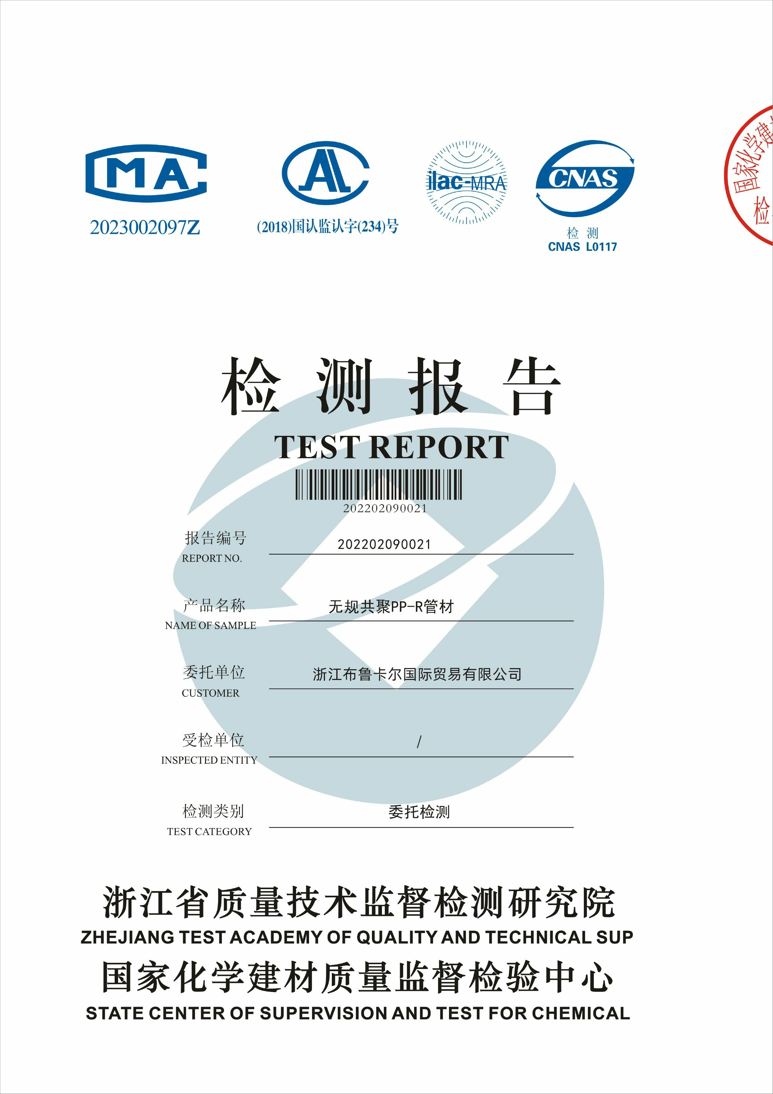 帕保罗检测报告